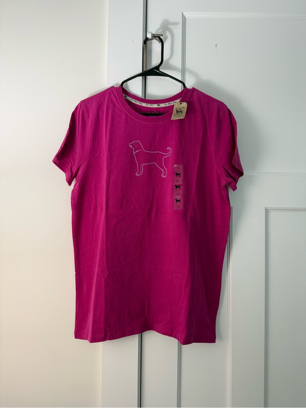The Black Dog classic dated tee shirt